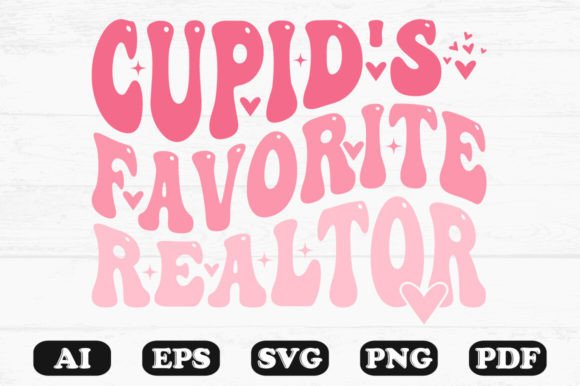 Cupid s Favorite Realtor Retro Wavy Svg: A Graphics & Crafts Review