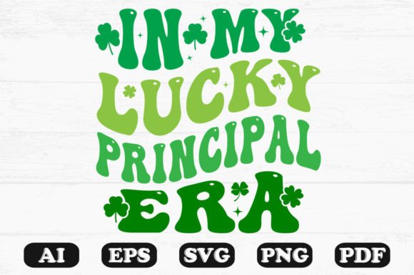In My Lucky Principal Era Retro Wavy Svg Review