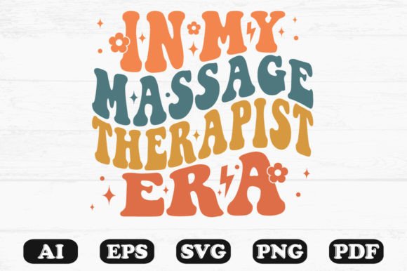In My Massage Therapist Era Retro SVG: Graphics for Crafts